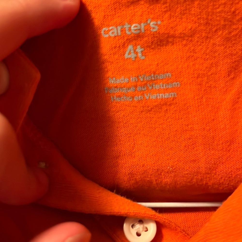 Carter’s boys top “Daddy’s Happer Camper”
